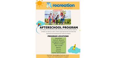 After 3 After School Program @ MDE daycare Houston Texas