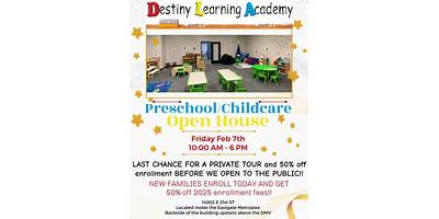 Destiny Learning Center daycare Dallas Texas