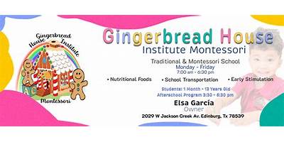 Gingerbread House Learning Center Montessori LLC daycare Mission Texas