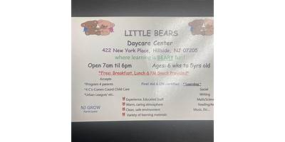 Little Bears Daycare LLC daycare Edinburg Texas