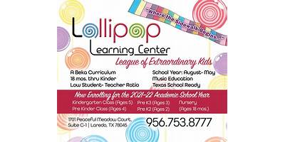 Lollipop Learning Center daycare Laredo Texas