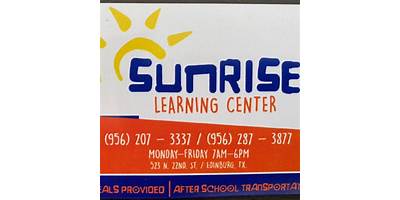 Sunrise Learning Center daycare Edinburg Texas