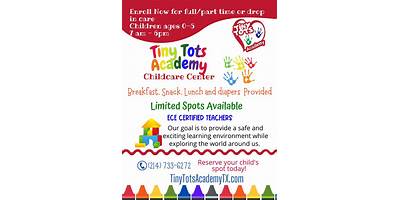Tiny Tots Academy daycare Mckinney Texas