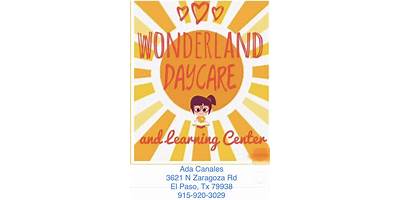 Wonderland Daycare & Learning Center daycare El Paso Texas